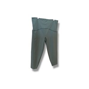 Spanx Leggings Womens 3 XL Green Sara Blakely Leggings High Waisted Stretch‎